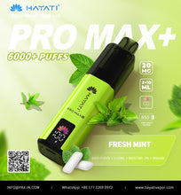 Load image into Gallery viewer, Hayati Pro Max Plus 6000 + Puffs