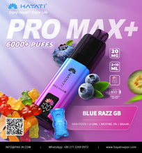 Load image into Gallery viewer, Hayati Pro Max Plus 6000 + Puffs

