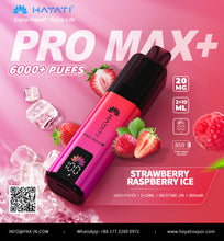 Load image into Gallery viewer, Hayati Pro Max Plus 6000 + Puffs

